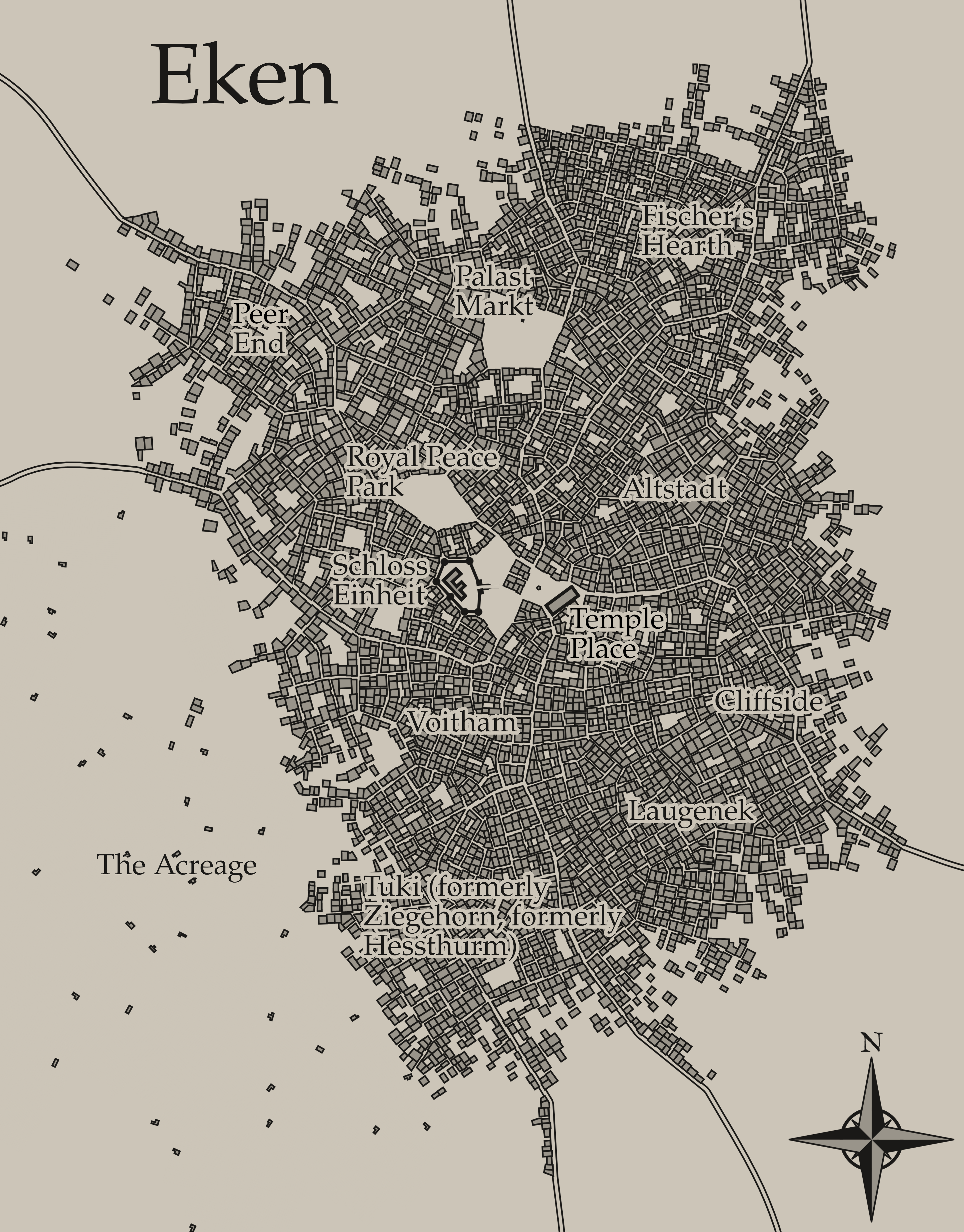Eken map