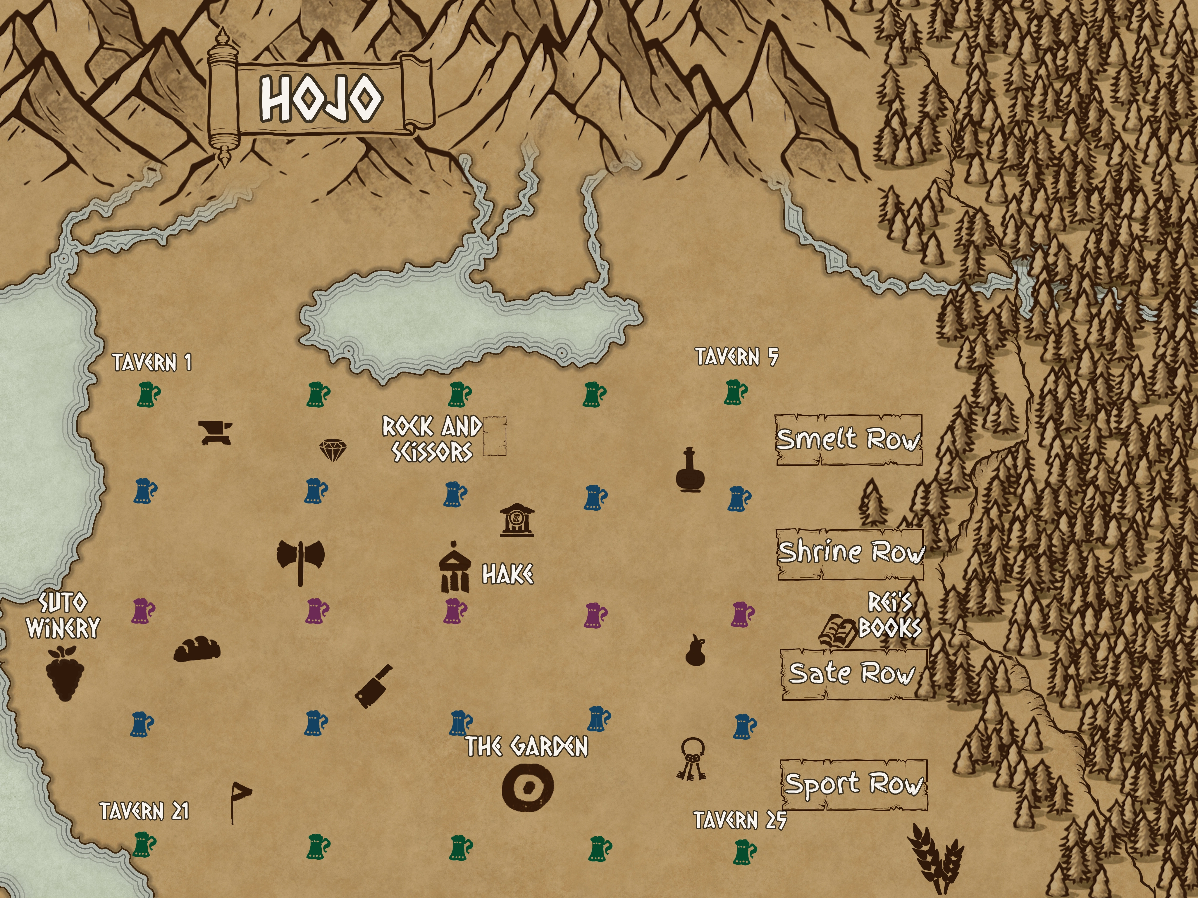 Hojo map