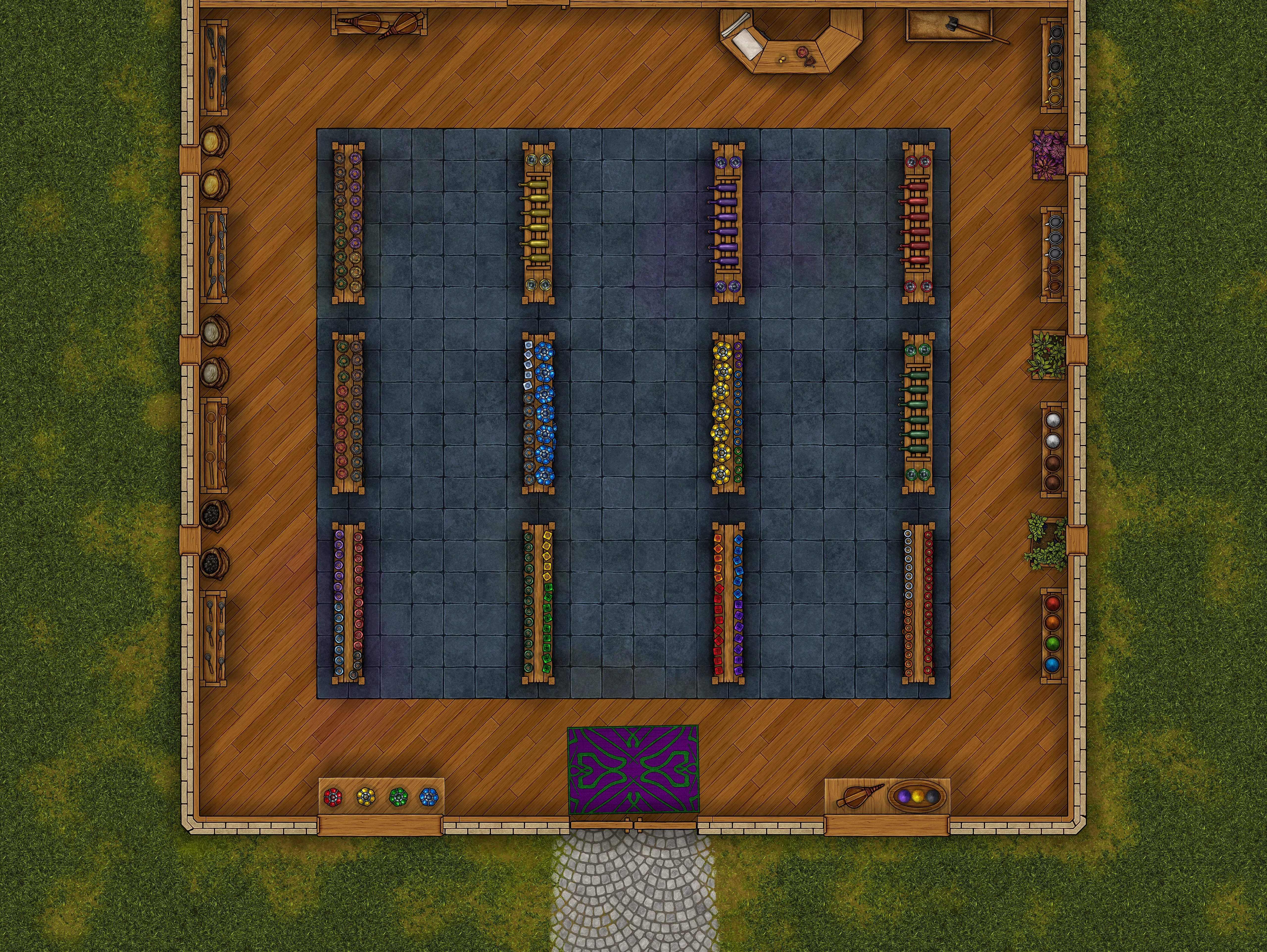 Potion Pitstop map
