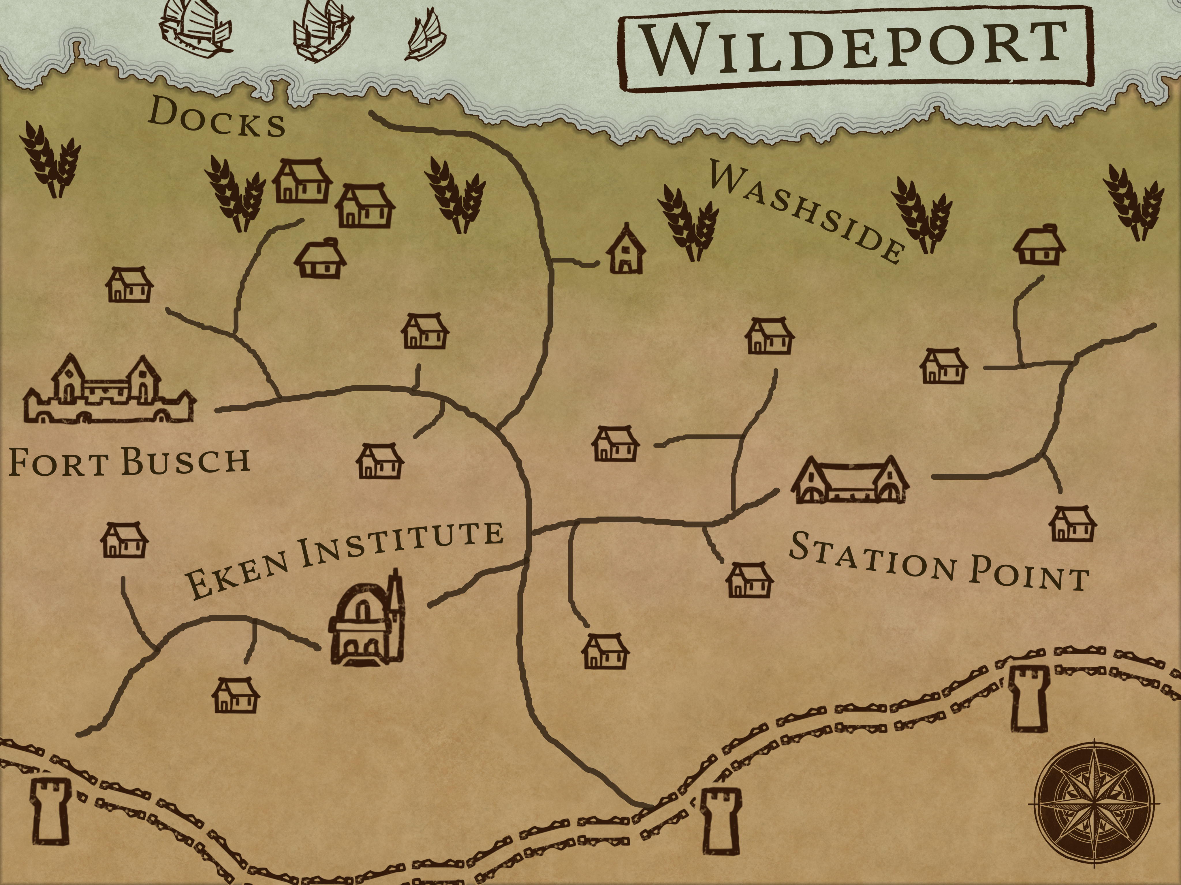Wildeport map